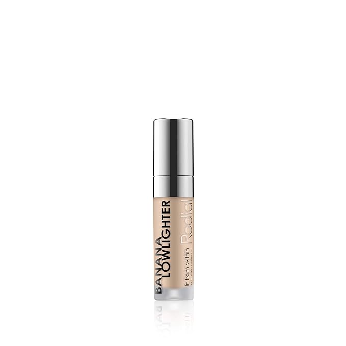 Rodial Banana Lowlighter 0.1 fl oz, Liquid Colour Concealer with Yellow Undertone, Face Concealer with Silky, Non-Shimmer Finish, Hydrating Formula with Hyaluronic Acid, Vitamin E and Caffeine-VivaGrace Women