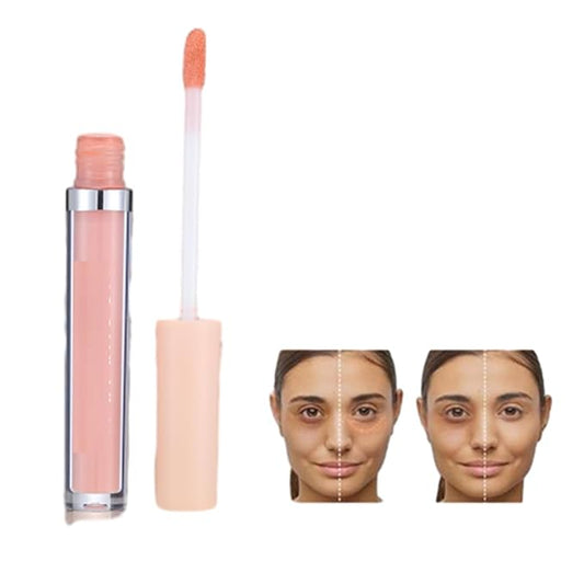 MAEPEOR Liquid Conceal Contour 7 Colors Cream Lightweight Liquid Concealer Contour Makeup for Concealing Blemishes, Brighten Dark Circles (Color 04 Peach)-VivaGrace Women
