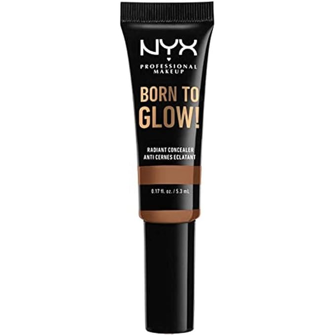 NYX PROFESSIONAL MAKEUP Born To Glow Radiant Concealer, Medium Coverage - Mahogany-VivaGrace Women