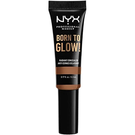 NYX PROFESSIONAL MAKEUP Born To Glow Radiant Concealer, Medium Coverage - Mahogany-VivaGrace Women