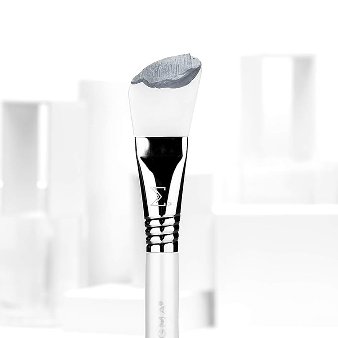 Sigma Beauty S01 Clay/Mud Mask Skincare Brush – Silicone Skincare Tool for Applying Skincare Products to Face and Skin, Face Mask Brush Applicator for Mud and Clay Masks (1 Pc)-VivaGrace Women