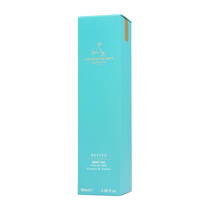 Aromatherapy Associates Revive Body Oil. A Luxurious Oil for an Energized and Nourished Body. Essential Oils Promote Healthy Micro-Circulation and Soften Skin (3.4 fl oz)-VivaGrace Women