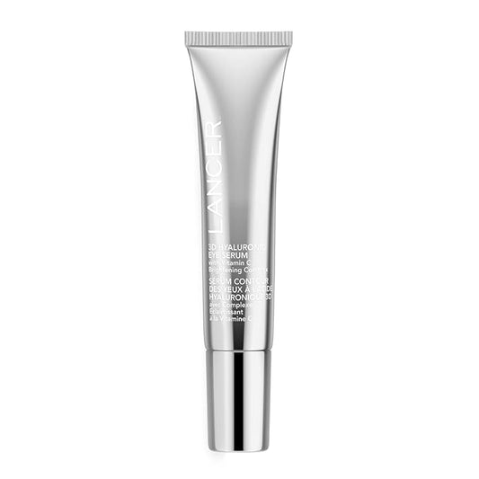 Lancer Skincare 3D Hyaluronic Eye Serum with Vitamin C Brightening Complex, Anti-Aging Eye Cream, 0.5 Fluid Ounces-VivaGrace Women
