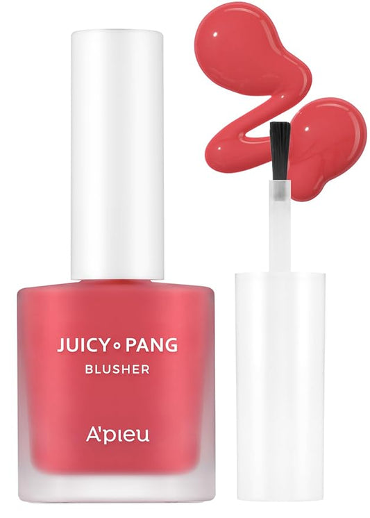A'PIEU JUICY-PANG WATER BLUSHER (RD01 - Popping Cherry) Korean Liquid Blush For Cheeks K Beauty Makeup-VivaGrace Women