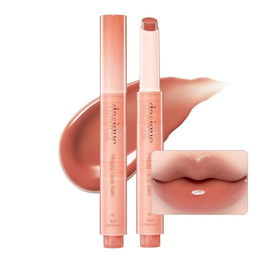 Dasique Melting Candy Balm (#02 Apple Cinnamon) | Glossy Balm | Moisturizing | For dry Lips | Vegan-VivaGrace Women