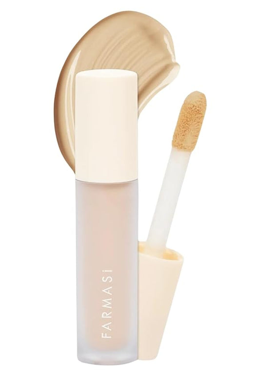 FARMASI Vfx Pro Liquid Concealer Makeup, All-in-one Full Coverage, Highly Pigmented Concealer for All Skin Type, Hide Shadows & Imperfections, Enhance Skin Fullness Foundation Concealer 0,24 Fl Oz N05-VivaGrace Women