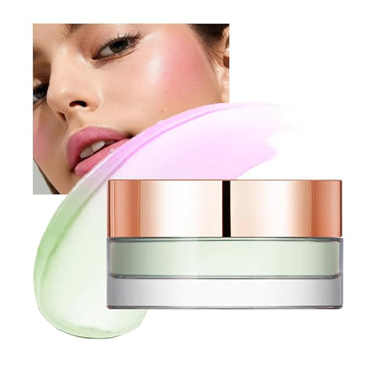Color Change Blush Clear Liquid Blush Cream Moisturizing Blusher Halo dyeing naturally Blush Rouge Multi-use Makeup Cream For Cheeks Face Lips Waterproof Blush Gel Lip Oil (#2)-VivaGrace Women
