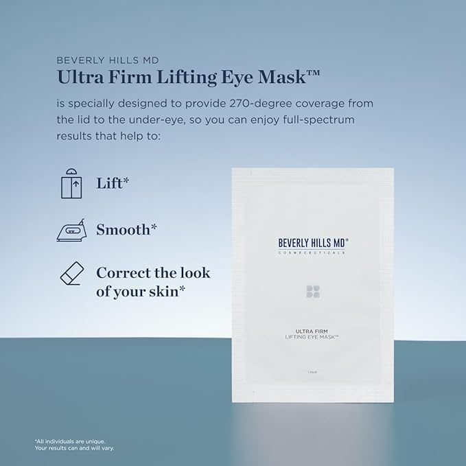 Ultra Firm Lifting Eye Mask- Visibly Lift, Tighten, Contour Eye Area for Wrinkles, Dark Circles- Skin Smoothing & Brightening- Visibly Reduce Signs of Aging w/Rhodiola Rosea Extract-VivaGrace Women
