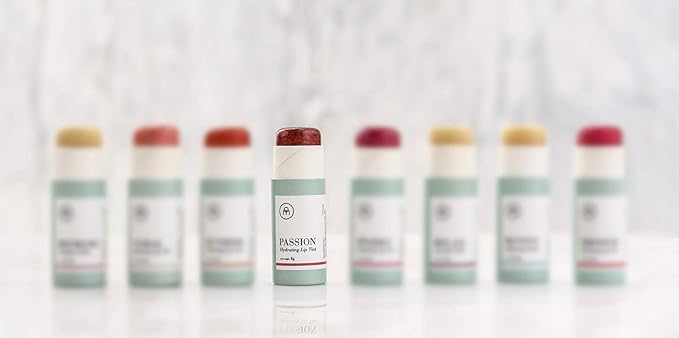 Coconut Matter Lip Balm – Handmade Vegan Coconut Lip Balm with Peach/Red Tint - Hydrating Lip Balm with Natural Coconut Oil, PASSION-VivaGrace Women