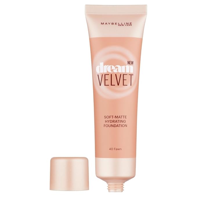 Maybelline New York Dream Velvet Foundation 40 Fawn-VivaGrace Women