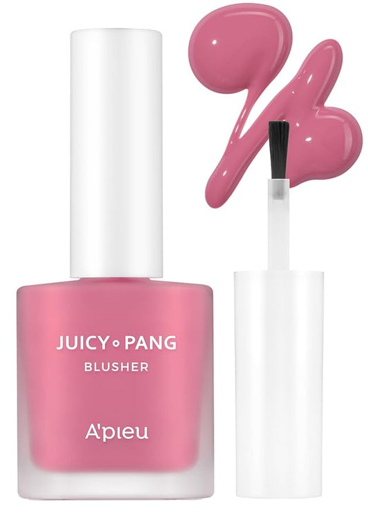 A'PIEU JUICY-PANG WATER BLUSHER (PK02 - Raspberry) Korean Liquid Blush For Cheeks K Beauty Makeup-VivaGrace Women