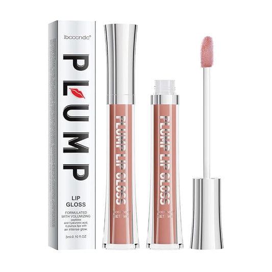 ibcccndc Lip Plumper Plumping Lip Gloss Hydrating Nourishing Lip Oil Red Liquid Lipstick Lip Care Products Mineral Oil Clear Lipgloss (4)-VivaGrace Women