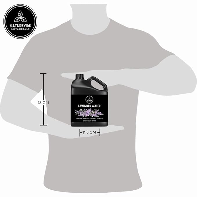 Naturevibe Botanicals Lavender Water 32 Ounces | 100% Pure and Natural | Great for Skin Care and Hair Care-VivaGrace Women