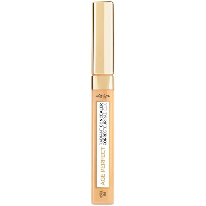 L’Oréal Paris Age Perfect Radiant Concealer with Hydrating Serum and Glycerin, Nude Beige-VivaGrace Women
