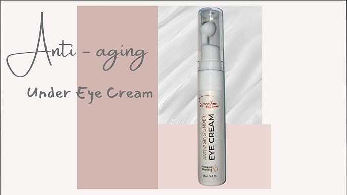 Anti-Aging Under Eye Cream With Jojoba Oil And Vitamin E 15 ML/0.5Oz-VivaGrace Women