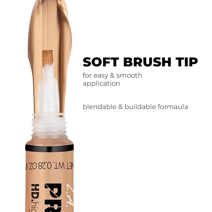L.A. Girl Pro Concealer, Medium Beige, 0.28 Oz (LAX-GC978-A)-VivaGrace Women