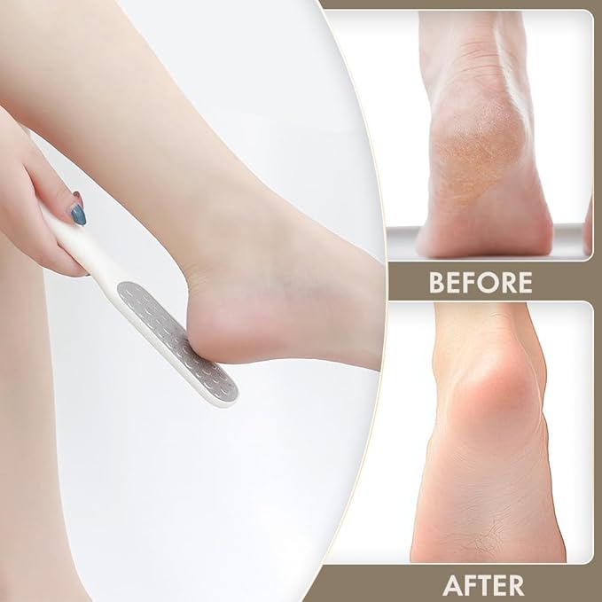 Beinilai Collapsible Foot Spa Bath with Heat,Bubble,Massage Rollers, Tea Tree Oil Foot Soak with Epsom Salt, Pedicure Foot File, Red Light,Removable Pumice Stone,Pedicure Foot Spa-VivaGrace Women