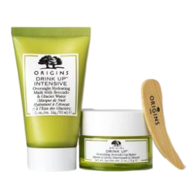Origins Avo-Amazing Drink Up Skin-Nourishing Mask & Lip Butter - 2 Piece Travel Size Set-VivaGrace Women