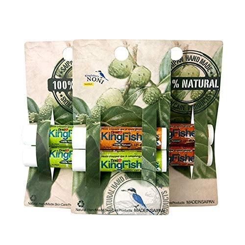 Lip Balm Mint,100% Natural Moisturizing Lip Balm, Ultra Hydrating Lip Care, Original Noni Oil & Virgin Coconut Oil, Fresh Mint Flavor Lip Care (Pack of 2)-VivaGrace Women