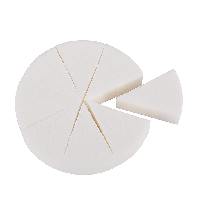 MEICOLY 6 Shades High Coverage Concealer,Tattoo Cover Palette,Cover Bruises, Tattoos, Age Spots, Vitiligo, Birthmarks,with 8 pcs White Makeup Sponges-VivaGrace Women