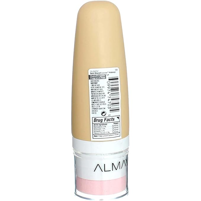 Almay Best Blend Forever Foundation, Buff, 1 fl. oz., SPF 40 Broad Spectrum-VivaGrace Women