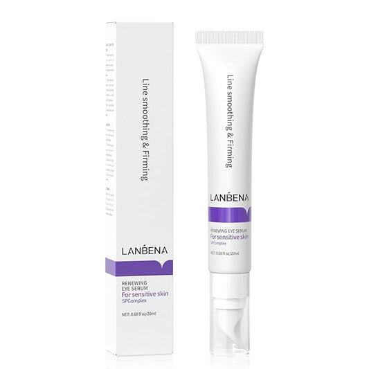 LANBENA Under Eye Cream, Retinol Eye Cream for Dark Circles and Puffiness, Daily Anti-Aging Under Eye Cream with Retinol & Hyaluronic Acid to Fight Fine Lines and Firm Skin (0.68 FL OZ)-VivaGrace Women