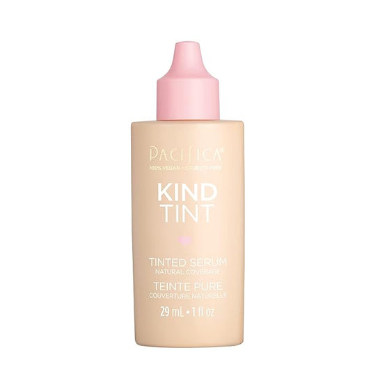 Pacifica Beauty Kind Tint Tinted Serum, Skincare, Vegan Collagen, Hyaluronic Acid, Vitamin C, Niacinamide, Caffeine, Hydrating, Lightweight Foundation, Natural Dewy Skin, Shade 19, 1 fl oz (1 Count)-VivaGrace Women
