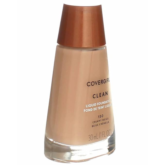 COVERGIRL Clean Normal Skin Foundation,1 Count(Pack of 1)-VivaGrace Women
