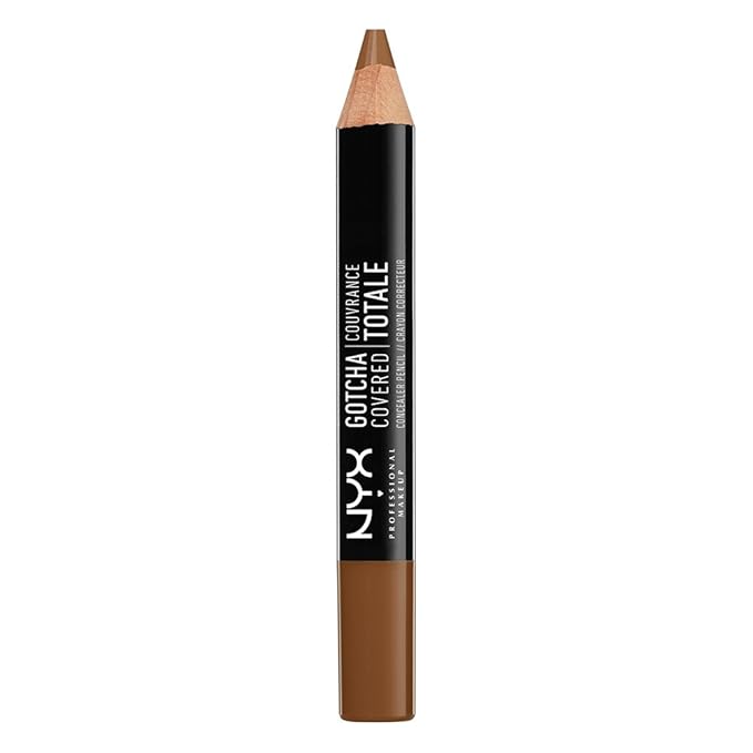 NYX Professional Makeup Gotcha Covered Concealer Pen, Cappuccino, 0.04 Ounce-VivaGrace Women