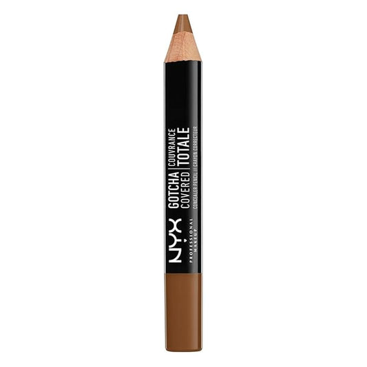 NYX Professional Makeup Gotcha Covered Concealer Pen, Cappuccino, 0.04 Ounce-VivaGrace Women