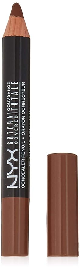 NYX Professional Makeup Gotcha Covered Concealer Pen, Deep Rich, 0.04 Ounce-VivaGrace Women