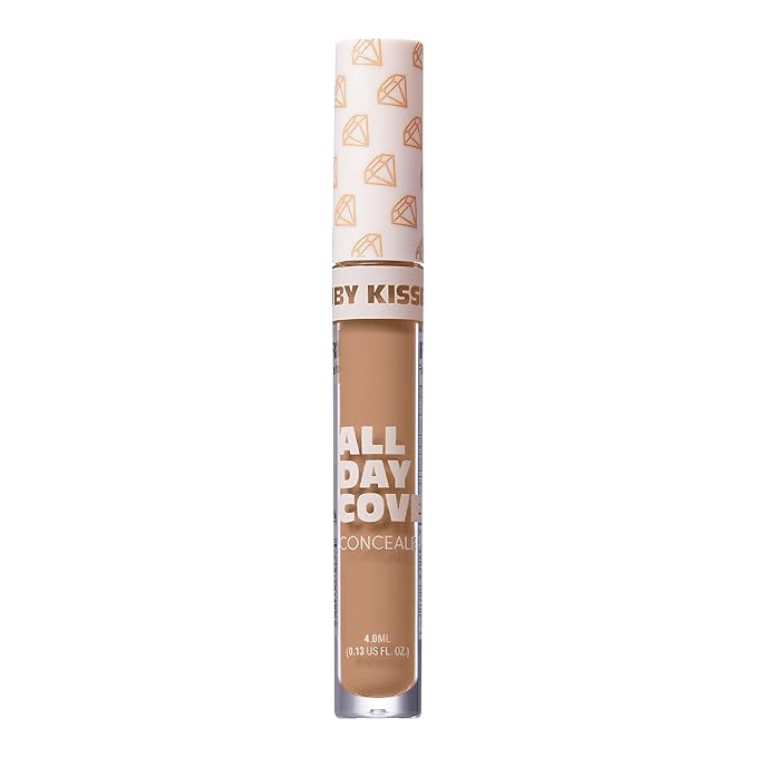 Ruby Kisses All Day Concealer Lightweight Full Coverage Multi-Use Concealer 0.13 Fl Oz (Natural Beige)-VivaGrace Women