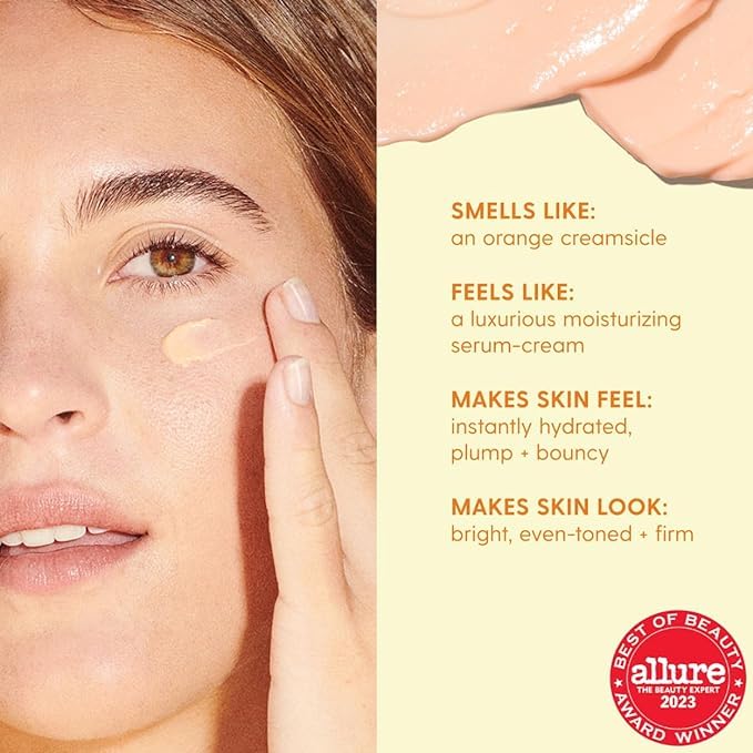 Kinship Brightwave Vitamin C Face + Eye Duo | 10% Vitamin C Serum (1 Fl Oz) | Brightening Eye Cream (0.5 Oz) | Fade Dark Spots | Reduce Fine Lines, Wrinkles, Dark Circles + Puffiness | All Skin Types-VivaGrace Women