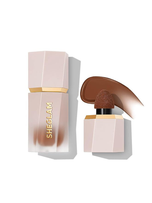 SHEGLAM Sun Sculpt Cool Toned Liquid Contour Stick Long Lasting Cream Bronzer Makeup - Terracotta-VivaGrace Women