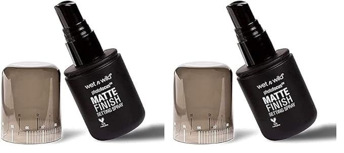 wet n wild Setting Spray Photo Focus Matte Finish Spray for Makeup | Long Lasting | Vegan | Cruelty Free Makeup Primer (Pack of 2)-VivaGrace Women