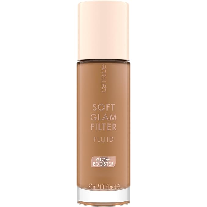 Catrice | Soft Glam Filter Fluid | Luminous Make Up Base & Highlighter for Radiant Complexion | With Vitamin E & Squalene | Vegan & Cruelty Free (65 | Tan)-VivaGrace Women