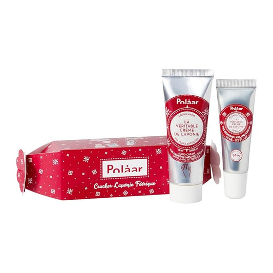 Polåar - Enchanting Lapland Cracker - Lip Balm and Hand Cream - Nourishes, repairs, protects - Cruelty Free, Made in France - 2 pcs-VivaGrace Women