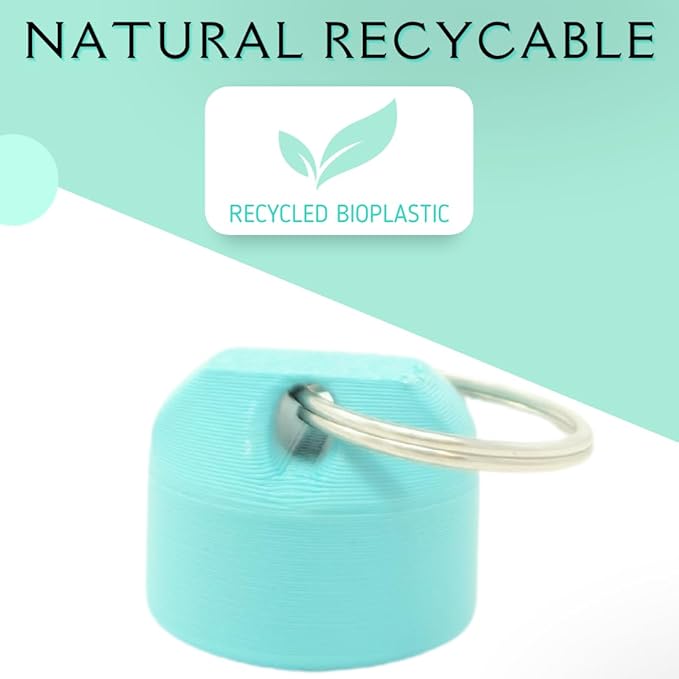 Keychain Holder EOS Lip Balm Stick (Keychain Only) - Travel Size Lip Balm Chapstick - Healing Stick - Made in USA-VivaGrace Women