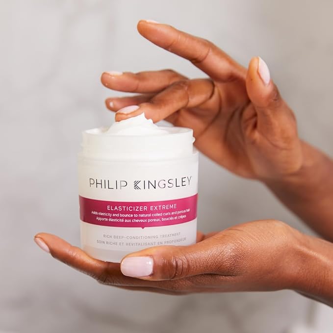 PHILIP KINGSLEY Elasticizer Extreme Deep-Conditioning Hair Mask Repair Treatment for Dry Curly Hair and Over-Processed or Damaged Hair Deeply Conditions, Adds Bounce and Shine, 5.07 oz-VivaGrace Women