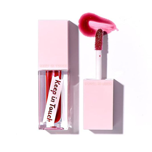 Jelly Plumper Tint (P03 Bloody Wine) | Non-Sticky, Long-Lasting Lip Gloss | Vegan and Cruelty-Free Korean Lip Tint-VivaGrace Women