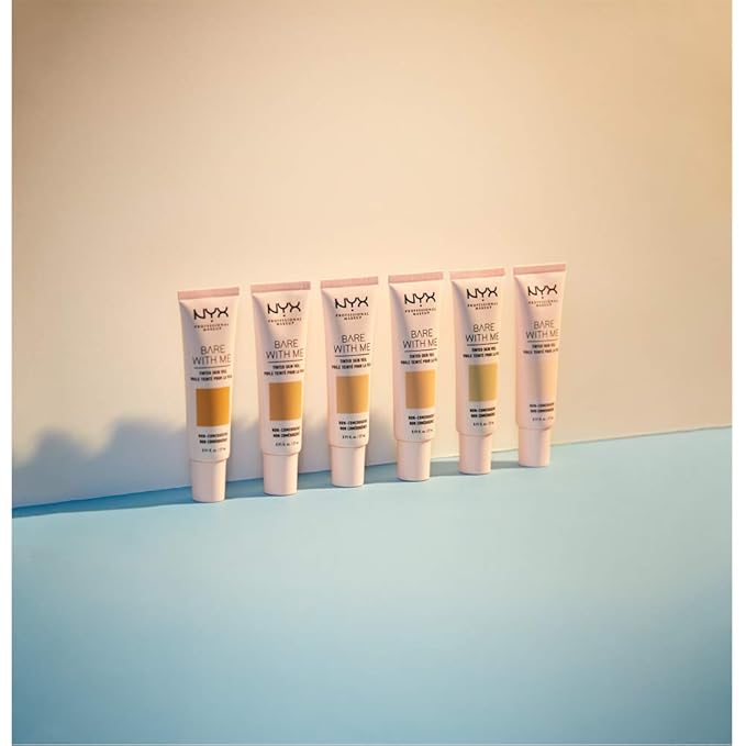 NYX PROFESSIONAL MAKEUP Bare With Me Tinted Skin Veil, Lightweight BB Cream - Pale Light-VivaGrace Women