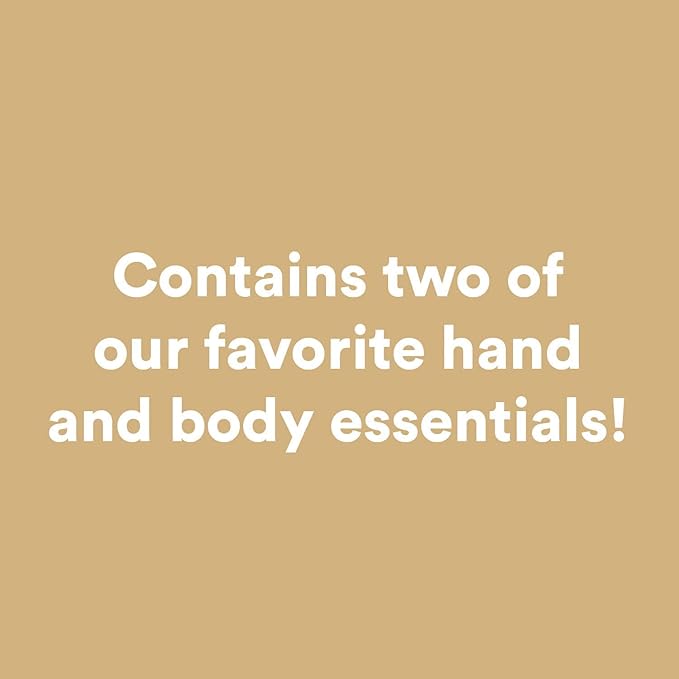 Camille Beckman Hand and Body Duet Set, Silky Body and Glycerine Hand Cream, Tuscan Honey-VivaGrace Women