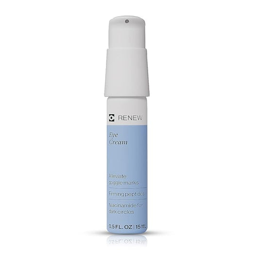 Dermasport Goggle Eye Cream for Swimmers - Moisturizer with Peptide-rich Brightening Complex for Men & Women Fights Anti-Aging Wrinkles, Dark Circles, Puffiness & Under Eye Bags (0.5 fl oz)-VivaGrace Women