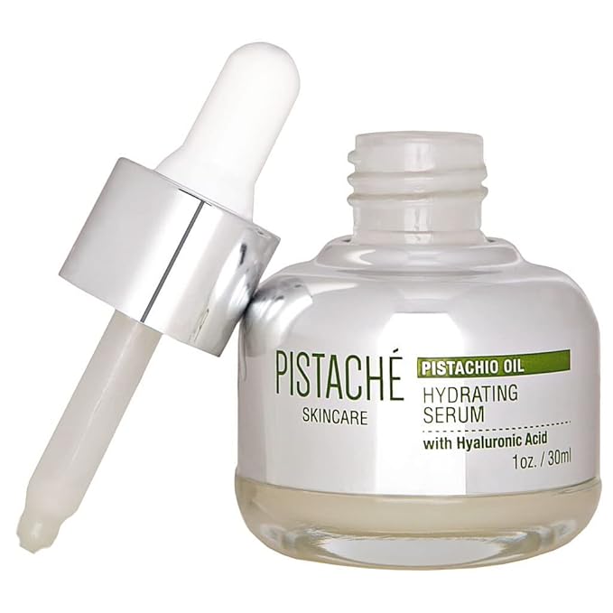 Pistaché Skincare Pistachio Oil Ultimate Face Trio Set + Eye Cream, Hyaluronic Acid Face Serum & Face Moisturizer + Hydrates and Nourishes + Vitamin E + Antioxidant Protection-VivaGrace Women