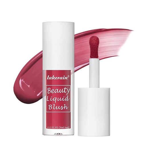 Liquid Blush for Cheeks Makeup Face Blush, Weightless Cream Formula, Smudge Proof Long-Wearing Pigmented Blush, Natural Look Makeup Face Blushes, Shimmer Finish, Dainty - 01# Creamy berry-VivaGrace Women