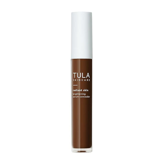 TULA Skin Care Radiant Skin Brightening Serum Concealer - Conceals Dark Circles & Discoloration, Longwearing & Crease-Resistant, Brightens the Appearance of Skin Over Time, Shade 185, 0.18 fl oz.-VivaGrace Women
