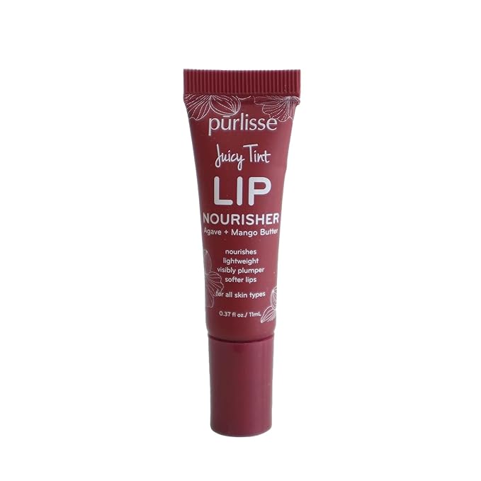 Purlisse Juicy Tint Lip Nourisher - Tinted Lip Moisturizer (Berry Shine)-VivaGrace Women
