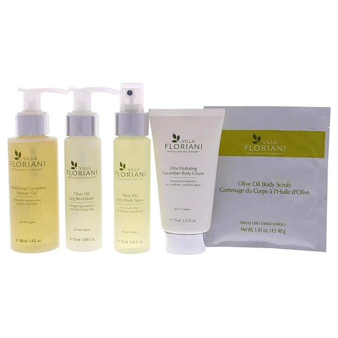 Villa Floriani Ultra-Hydrating Body Travel Kit Unisex 5 Pc-VivaGrace Women