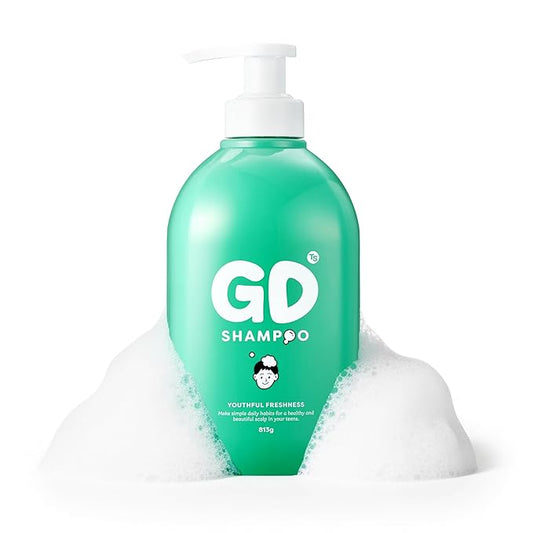 TS GD Shampoo for Teens | Korean Anti-Dandruff Shampoo for Oily & Itchy Scalp | Fruity Allergy-Free Scent | Sulfate-Free Gentle Hair Care (14.1 Oz)-VivaGrace Women