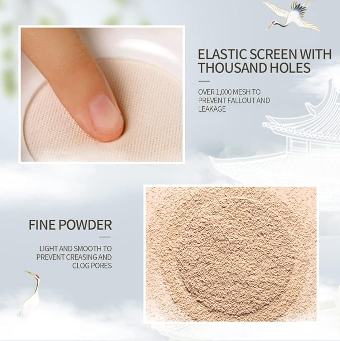 CATKIN Dreamworld Air Makeup Loose Powder Setting Finishing Powder Oil Control shimmer (C02)-VivaGrace Women
